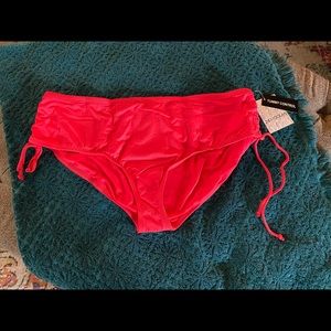 24th & Ocean Plus; Adj. High Waisted Bikini Bottom